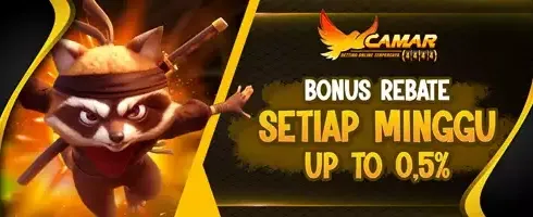 Cashback Rebate Slot Mingguan banner